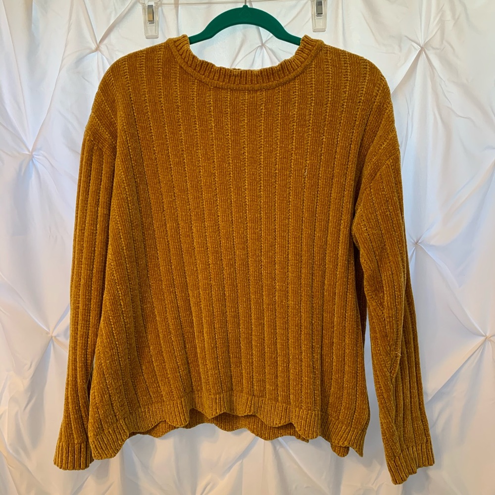 Scalloped Sweater